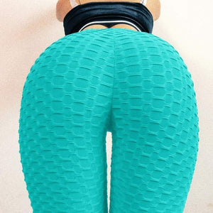 Fashion Tira Butt Breathable Jacquard High Elastic Leggings Sweat Weight Loss Keep Slim Push Up Fitness Family leeging