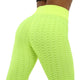 Fashion Tira Butt Breathable Jacquard High Elastic Leggings Sweat Weight Loss Keep Slim Push Up Fitness Family leeging