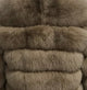 Fashion Silver Fox Real Fur Coat Thick Warm Blue Fox Womens Coats 2019 Winter Whole Skin Natural Fur O-Neck Elegant Costume