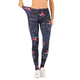 Women Sexy Legging Night flowers Printing Fitness leggins Fashion Slim legins Soft and stretchy Leggings Woman Pants