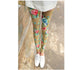 CUHAKCI Women Leggings Fashion Plaid Printing Legging Sexy Leggings Fitness Leggins Grid Floral Stripe Trouser High Waist Pants