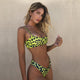 2020 Spring New Sexy Bikini Set Women Swimsuit Solid Bikini Backless Swimwear Low Waist Bathing Suit Female Brazilian Biquini