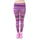 Brands Women Fashion Legging Aztec Round Ombre Printing leggins Slim High Waist  Leggings Woman Pants