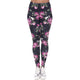 Brands Women Fashion Legging Aztec Round Ombre Printing leggins Slim High Waist  Leggings Woman Pants