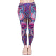 Brands Women Fashion Legging Aztec Round Ombre Printing leggins Slim High Waist  Leggings Woman Pants