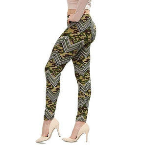 VISNXGI New Fashion 2020 Camouflage Printing Elasticity Leggings Camouflage Fitness Pant Legins Casual Milk Legging For Women